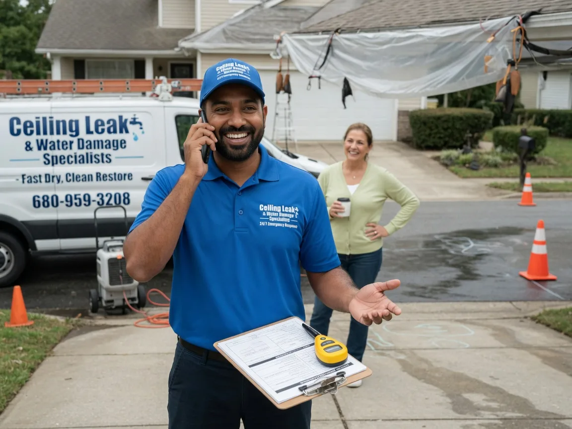 Ceiling Leak Cleanup Mcconnells, SC FAQs